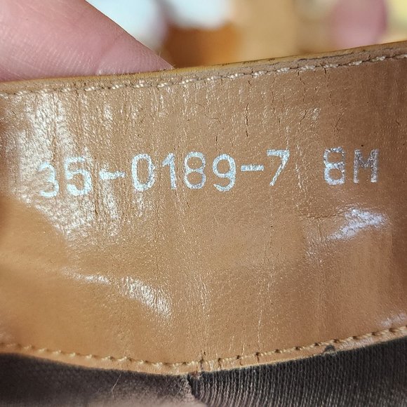 Yellow Leather Ankle Boots - Picture 12 of 14